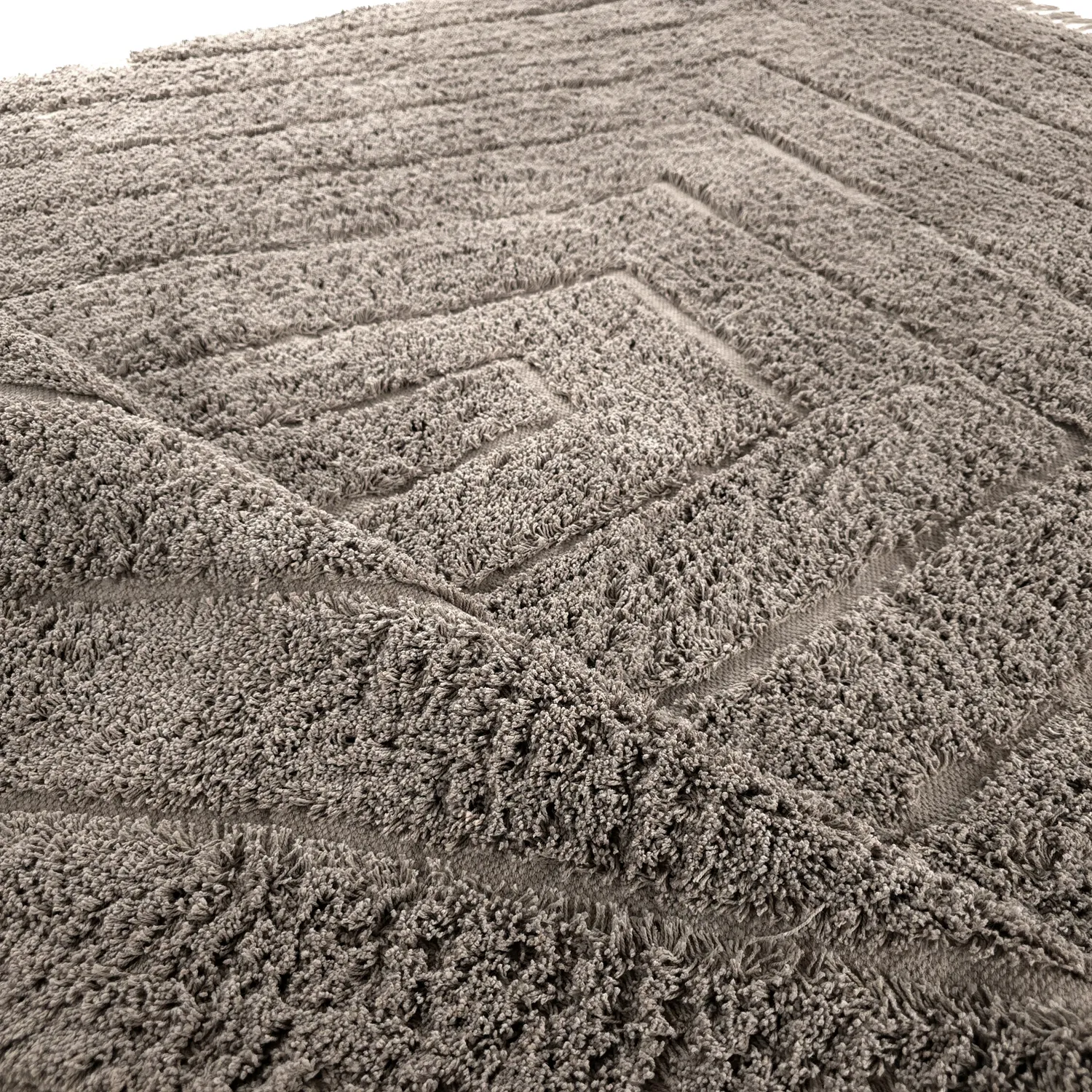 Koberce s dlhým vlasom - Farley Natural Cotton Shaggy (taupe)