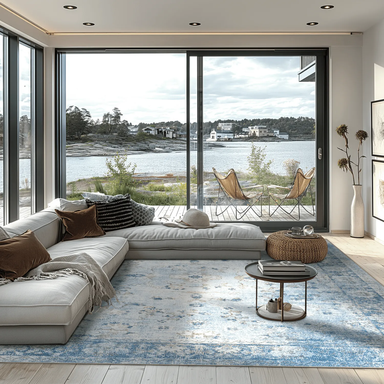 Koberec Wilton - Gombalia (svetlo modrý)