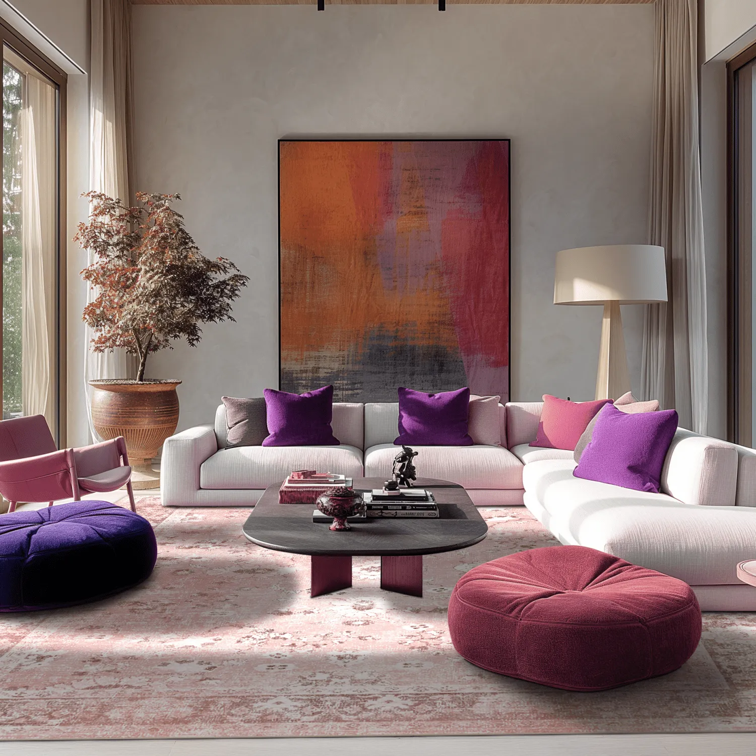 Koberec Wilton - Gombalia (ružový)