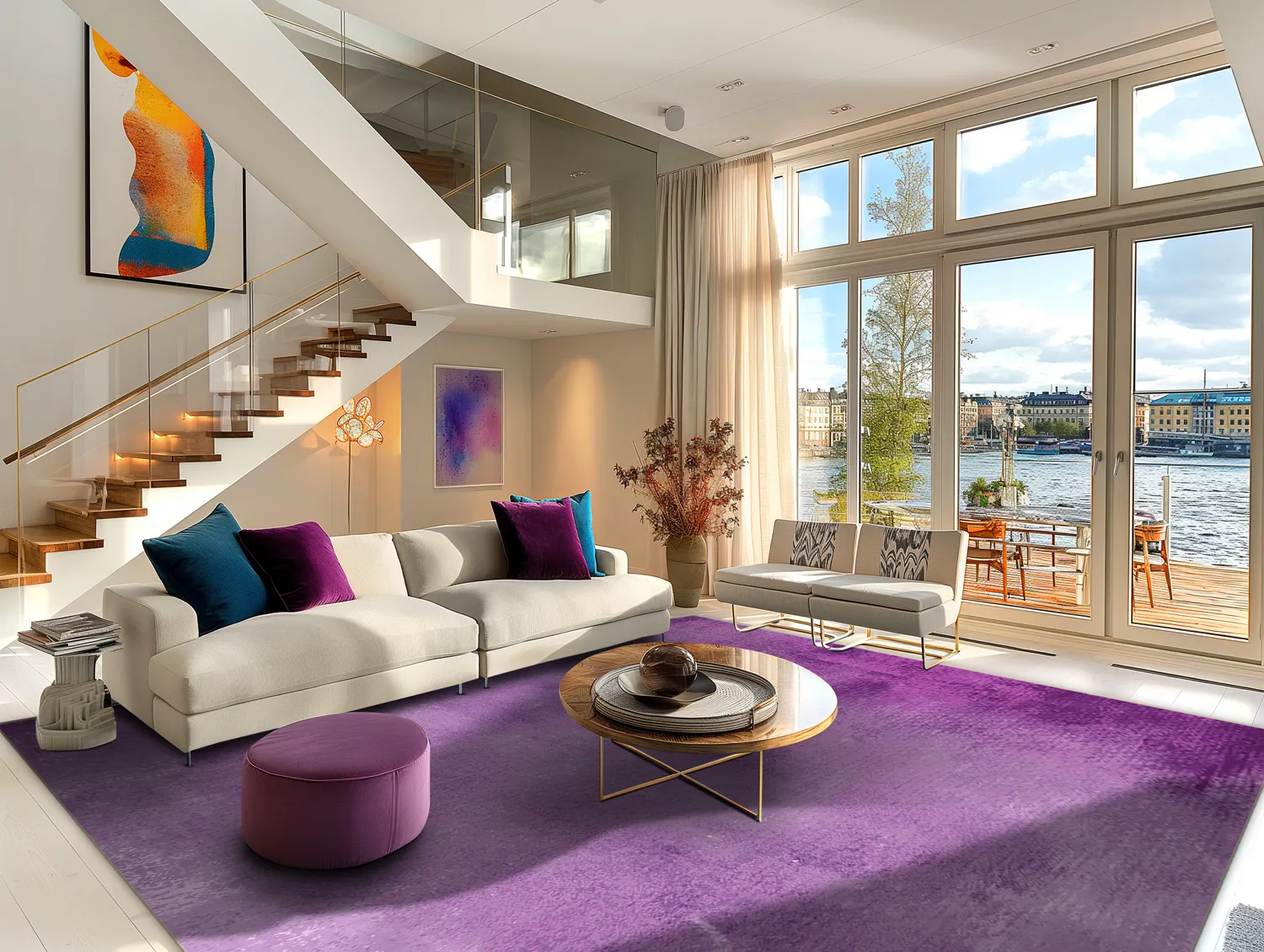 Koberec Wilton - Guillos (fialový)