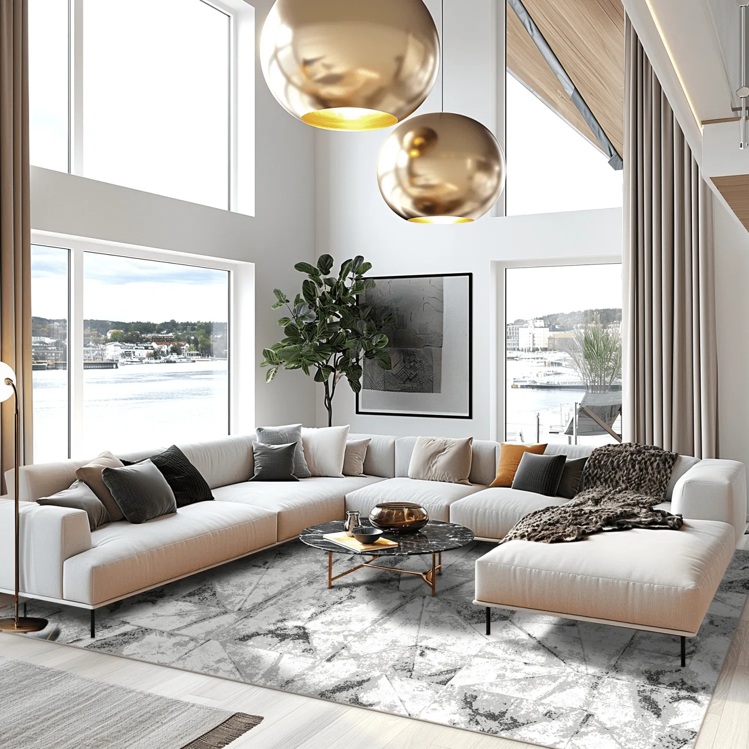 Koberec Wilton - Hakari (šedý)