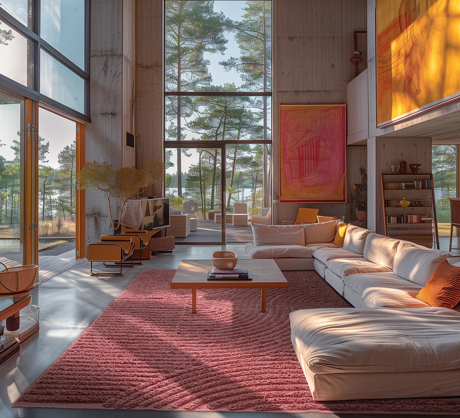 Koberce s dlhým vlasom - Halo Natural Cotton Shaggy (červená)