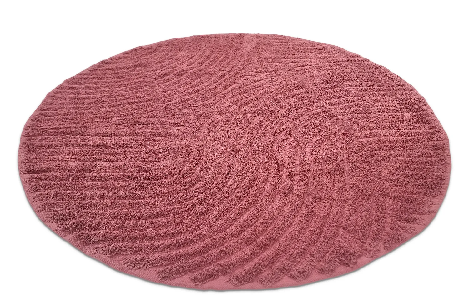 Kolozúbkový koberec - Halo Natural Cotton Shaggy (červená)