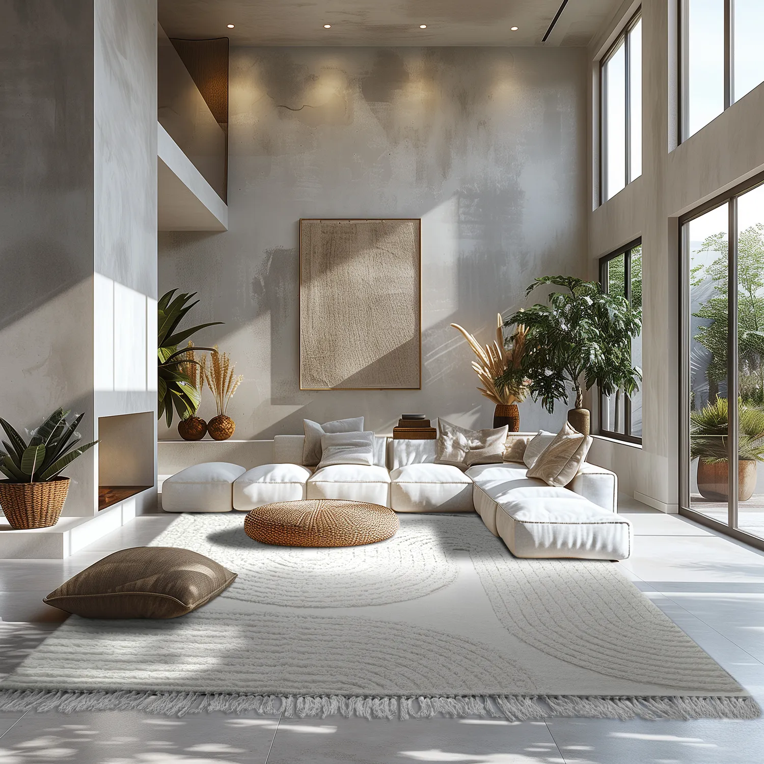 Koberce s dlhým vlasom - Jovie Natural Cotton Shaggy (offwhite)