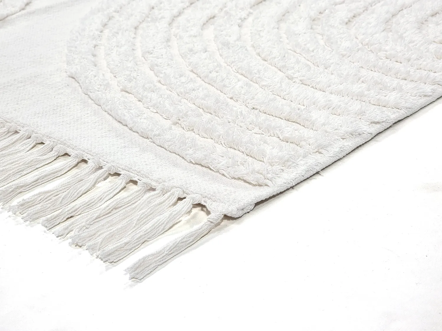 Koberce s dlhým vlasom - Jovie Natural Cotton Shaggy (offwhite)