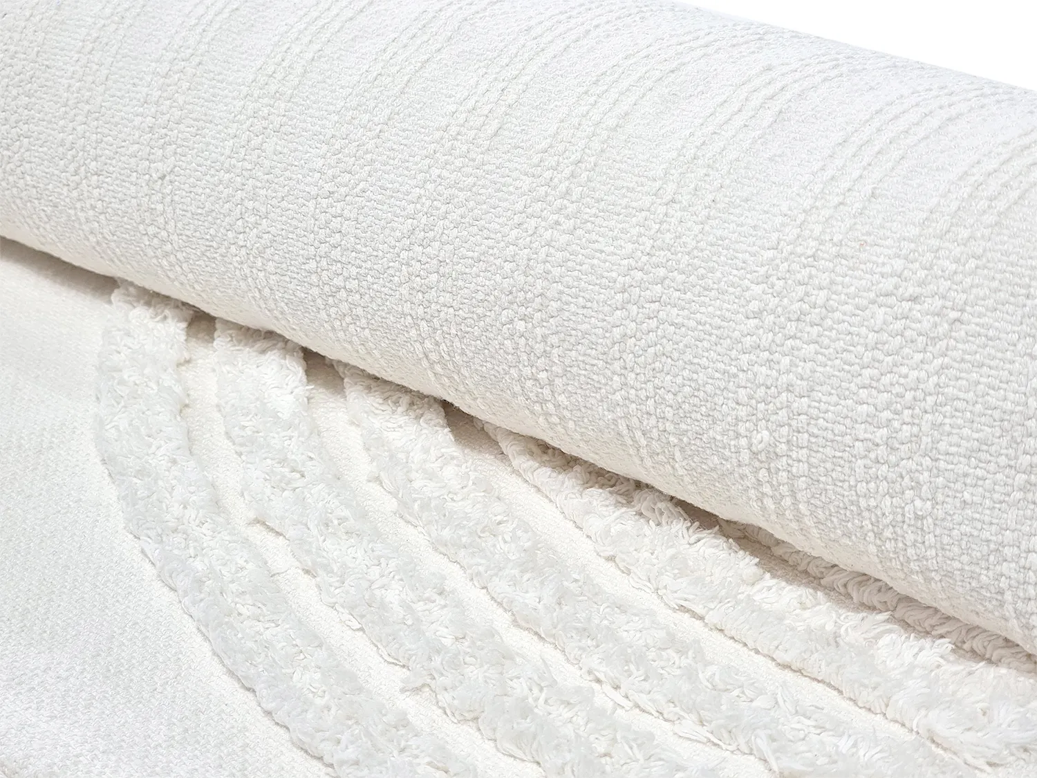 Koberce s dlhým vlasom - Jovie Natural Cotton Shaggy (offwhite)