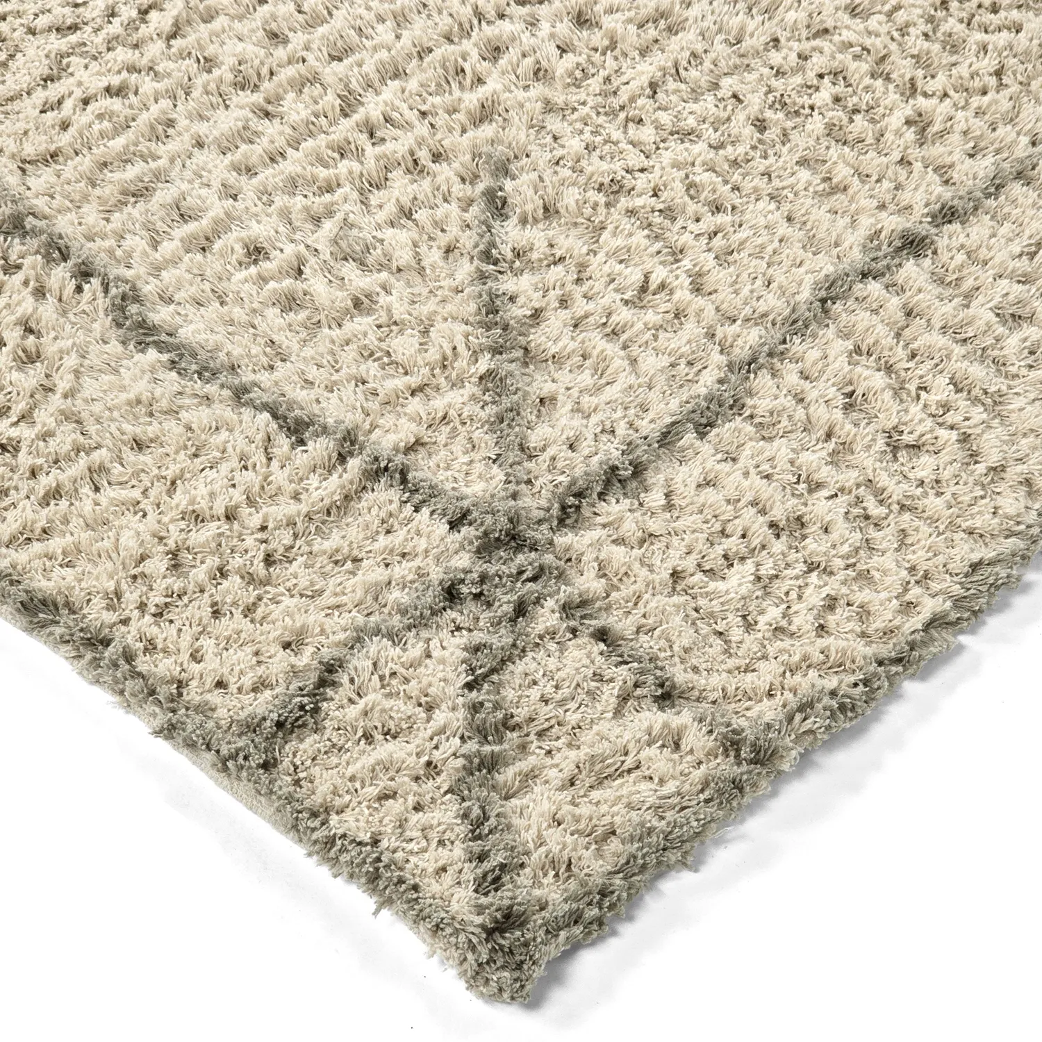 Koberce s dlhým vlasom - Kairi Natural Cotton Shaggy (béžová/taupe)