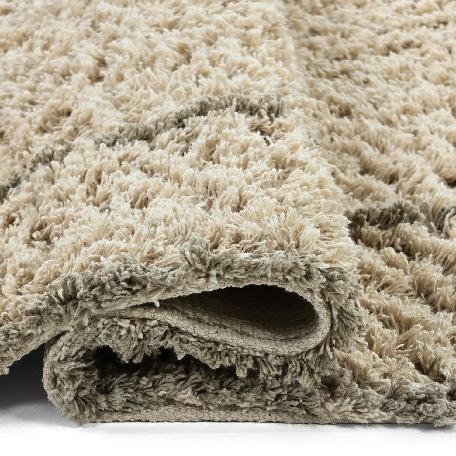 Koberce s dlhým vlasom - Kairi Natural Cotton Shaggy (béžová/taupe)