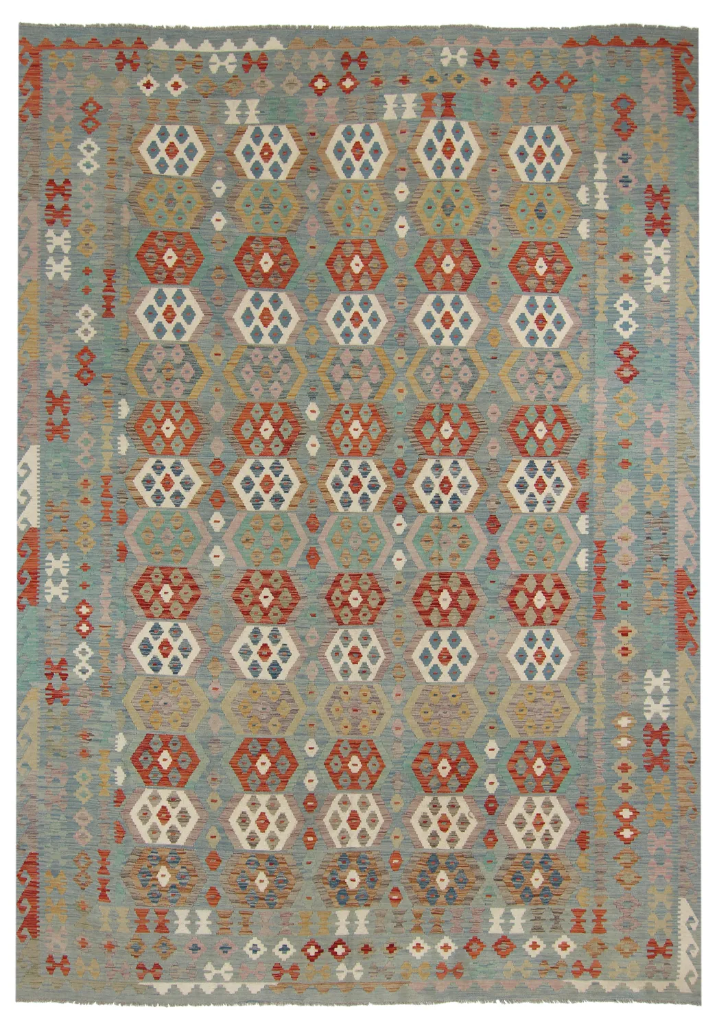 Orientálny kilimový koberec 356 x 256 cm