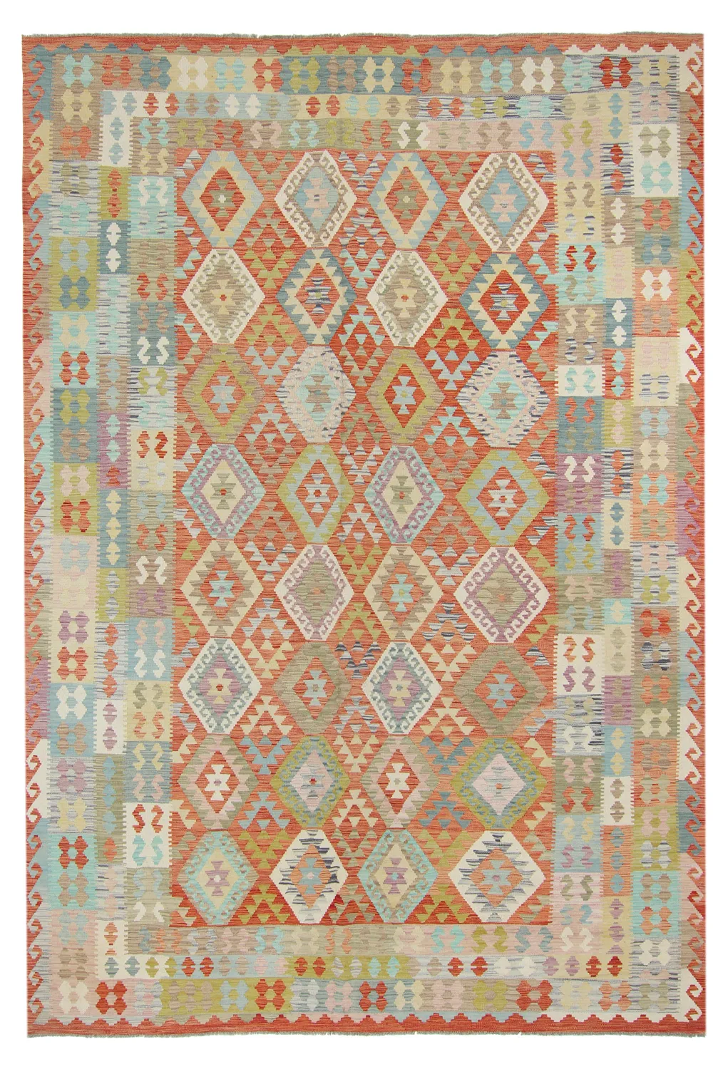 Orientálny kilimový koberec 364 x 249 cm