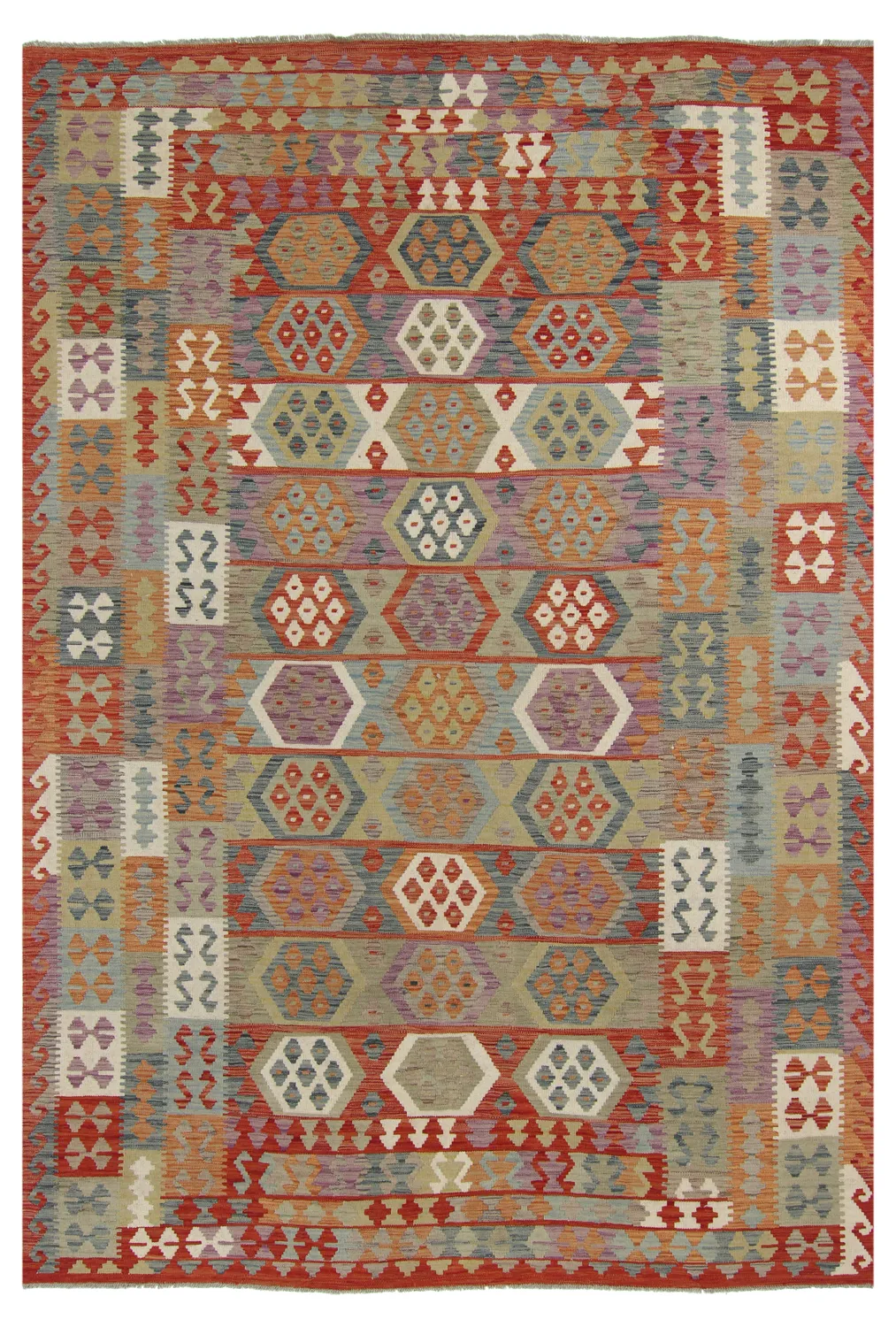 Orientálny kilimový koberec 304 x 208 cm