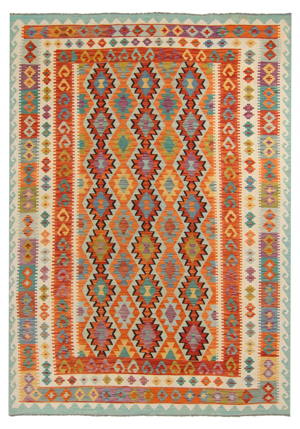 Orientálny kilimový koberec 296 x 208 cm
