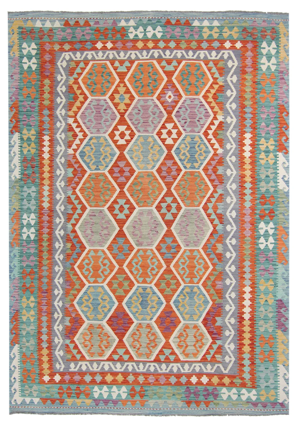 Orientálny kilimový koberec 300 x 213 cm
