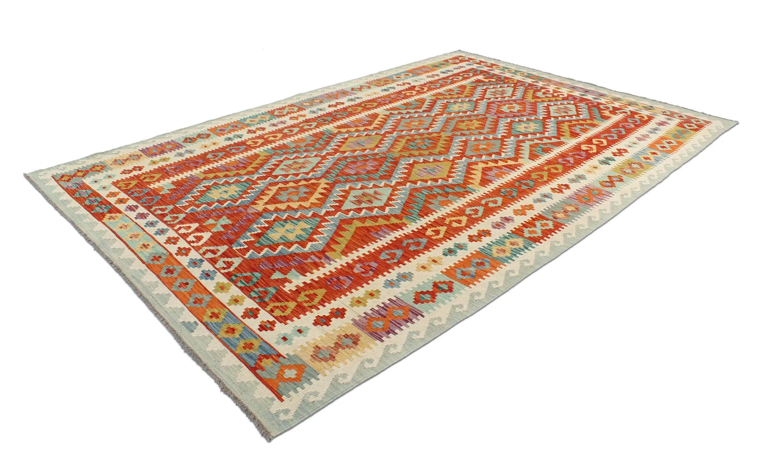 Orientálny kilimový koberec 300 x 204 cm