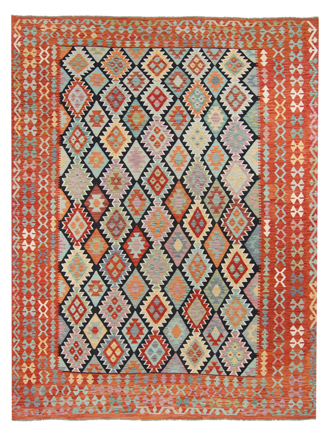 Orientálny kilimový koberec 363 x 280 cm