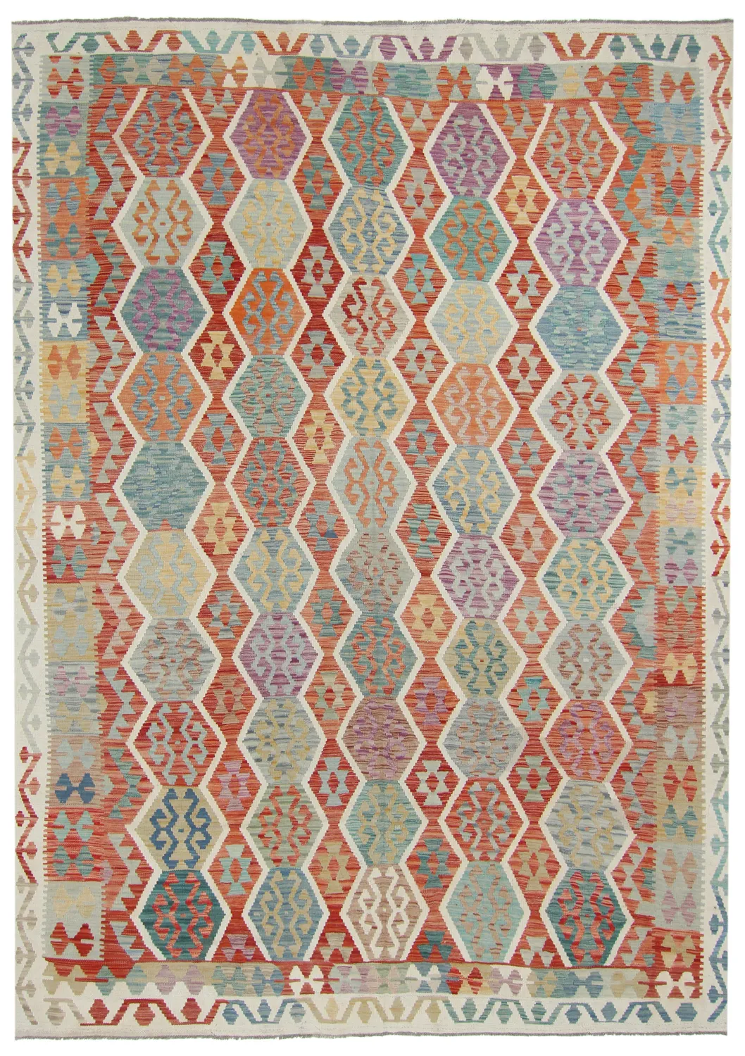 Orientálny kilimový koberec 341 x 248 cm
