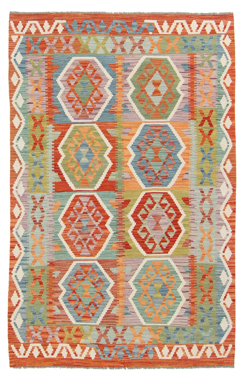 Orientálny kilimový koberec 182 x 123 cm