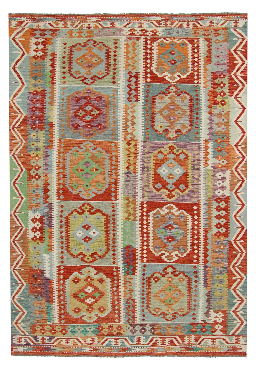 Orientálny kilimový koberec 257 x 177 cm