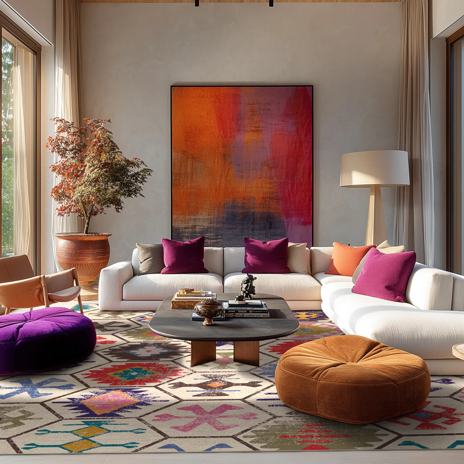 Koberec Wilton - Kulu (multicolor)