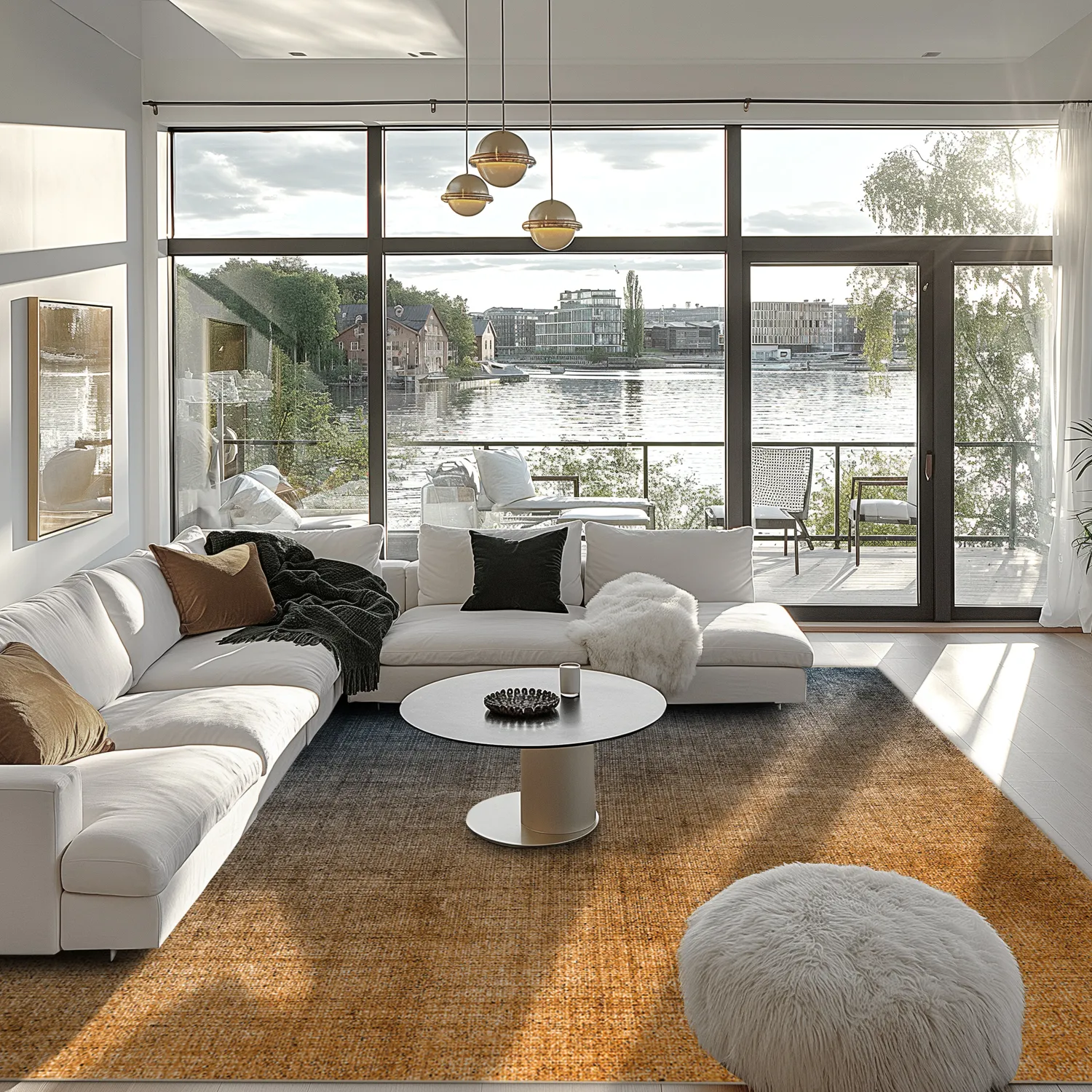 Koberec Wilton - Librilla (hnedá/modrá)