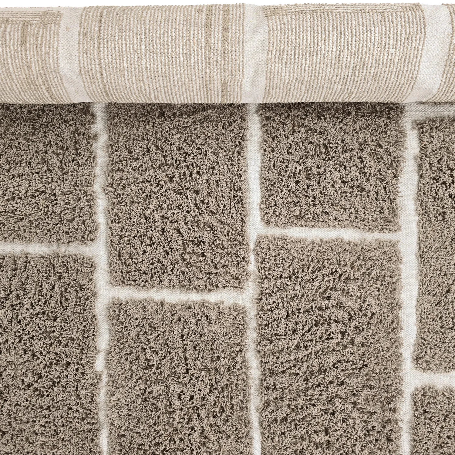 Koberce s dlhým vlasom - Lindley Natural Cotton Shaggy (taupe/sivá)