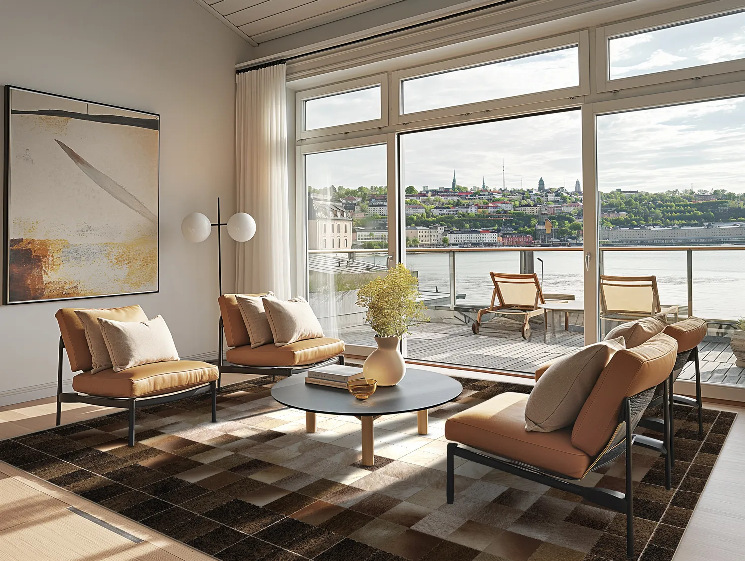 Koberec Wilton - Livada (hnedý/multicolor)