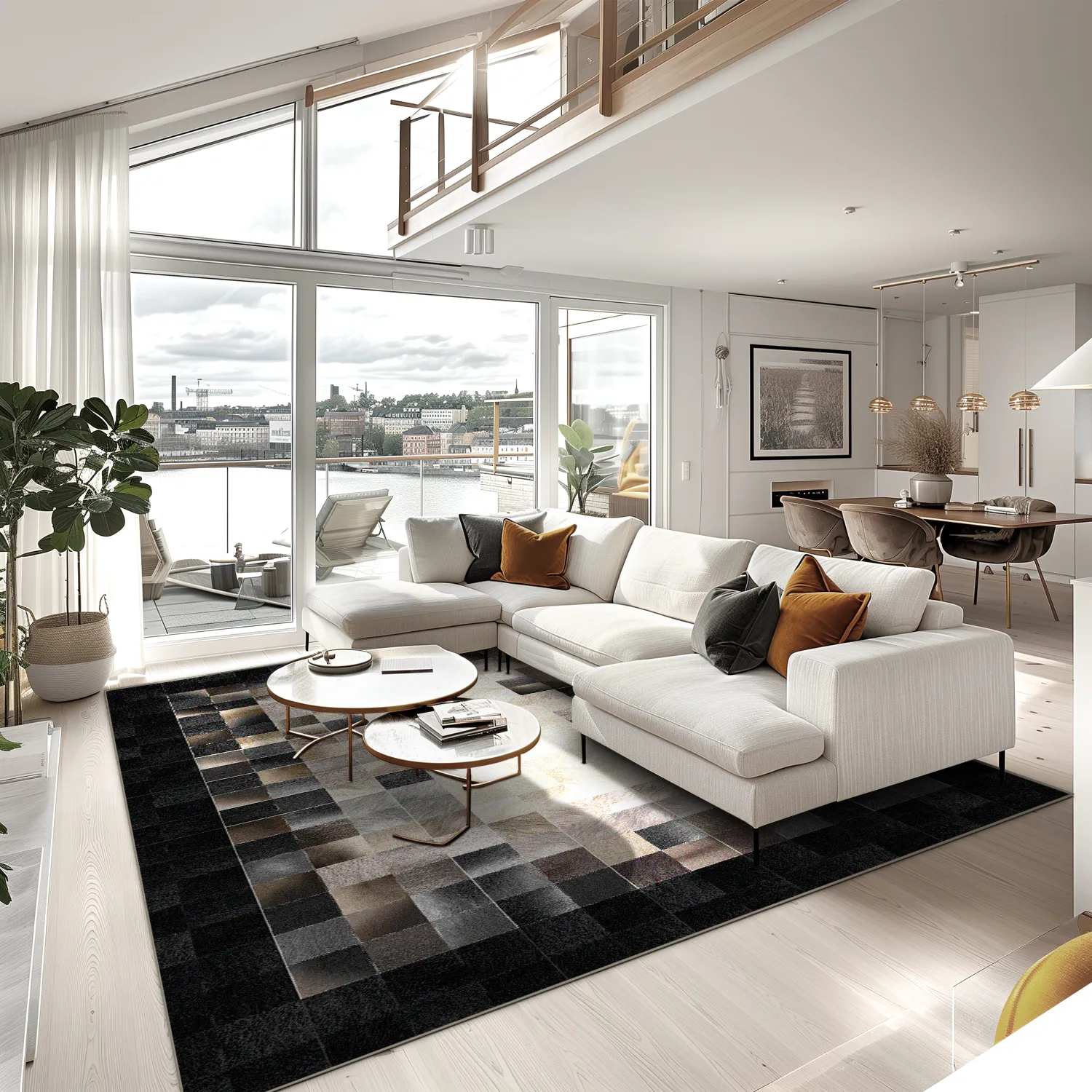 Koberec Wilton - Livada (čierna/multikolórová)