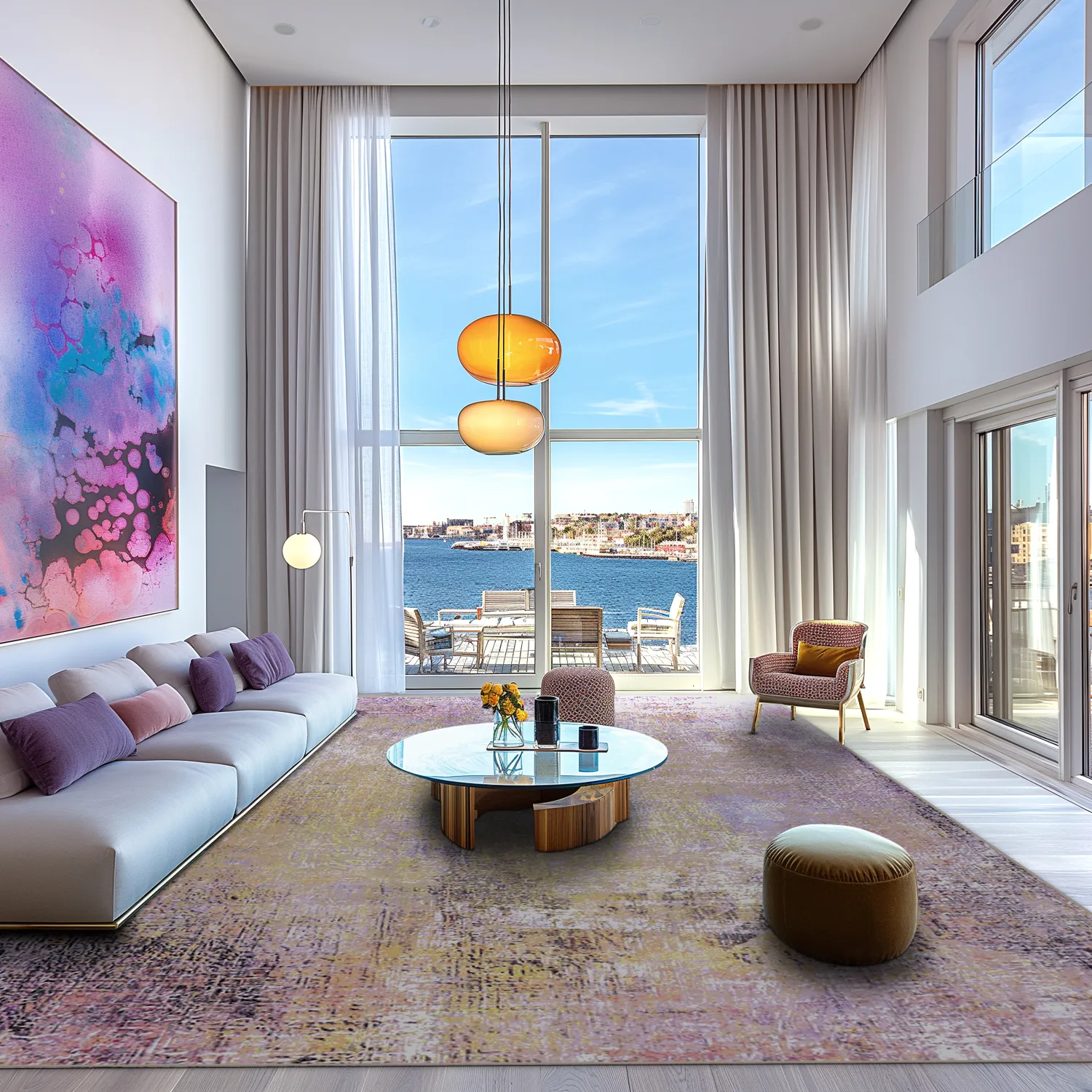 Koberec Wilton - Loures (fialový)