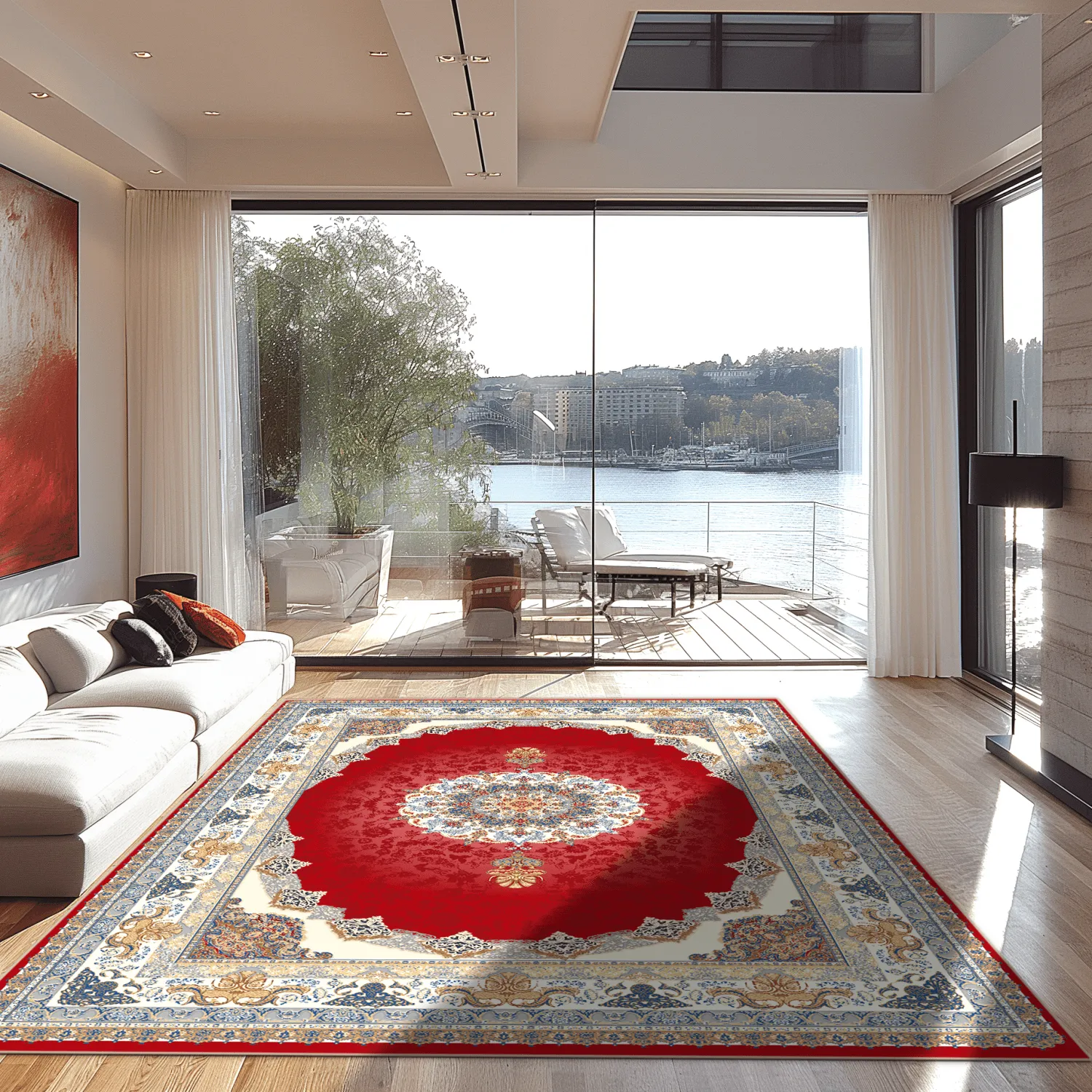 Koberec Wilton - Lukla (červený)