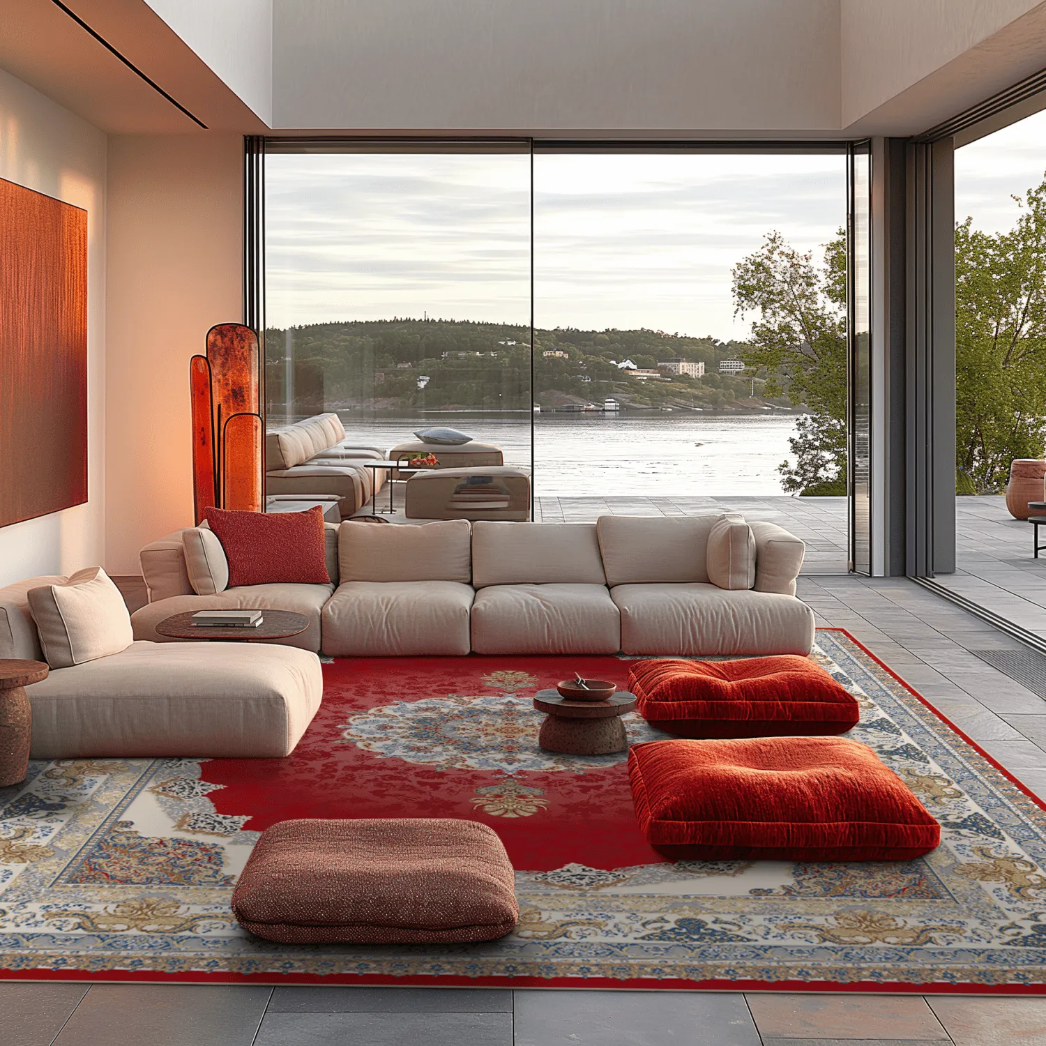 Koberec Wilton - Lukla (červený)