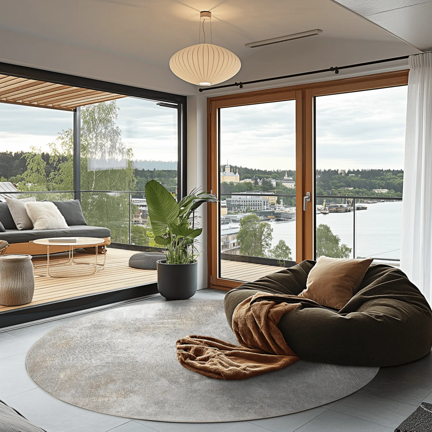 Koberec okrúhly - Malaga (béžový)