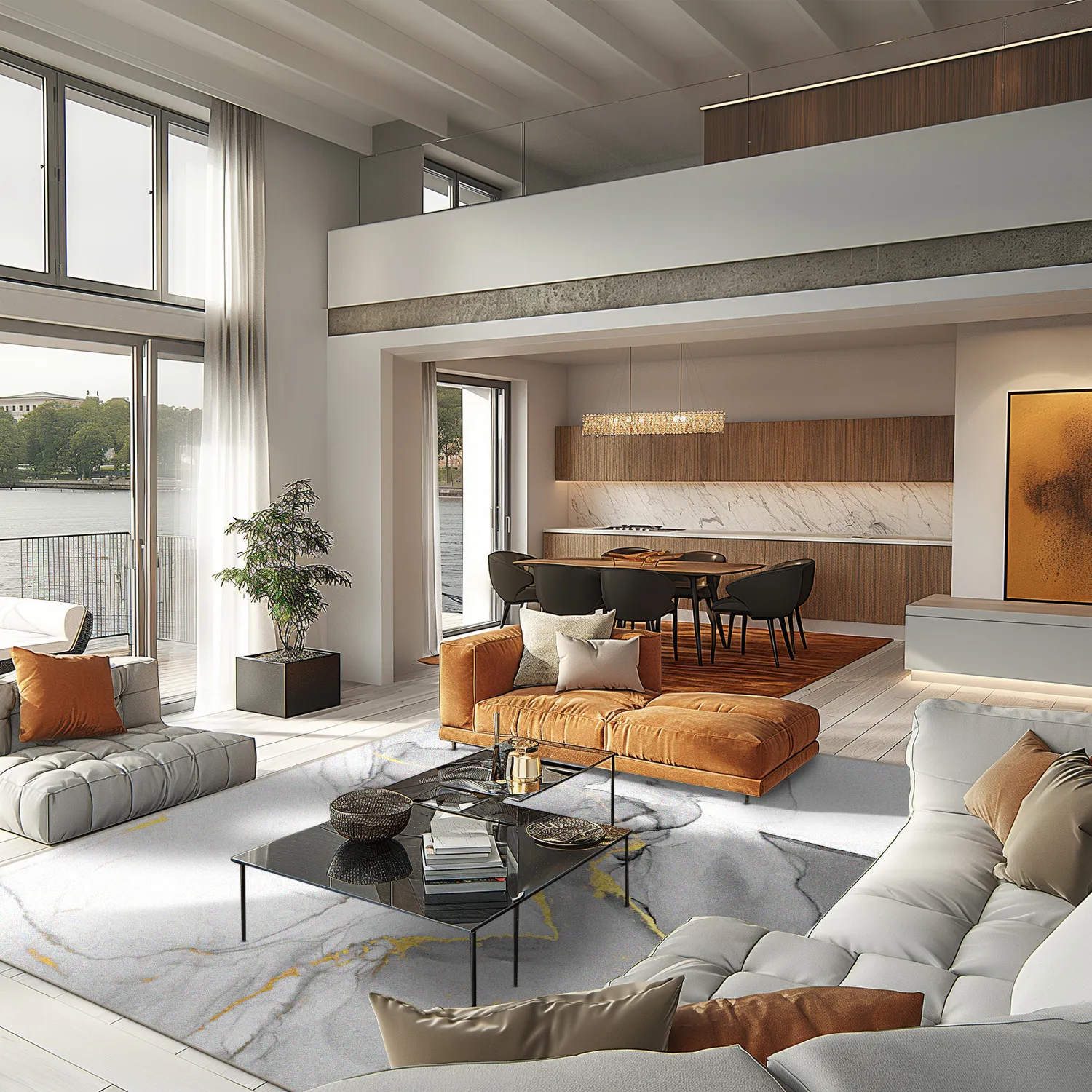 Koberec Wilton - Manilva (šedý/biely/zlatý)