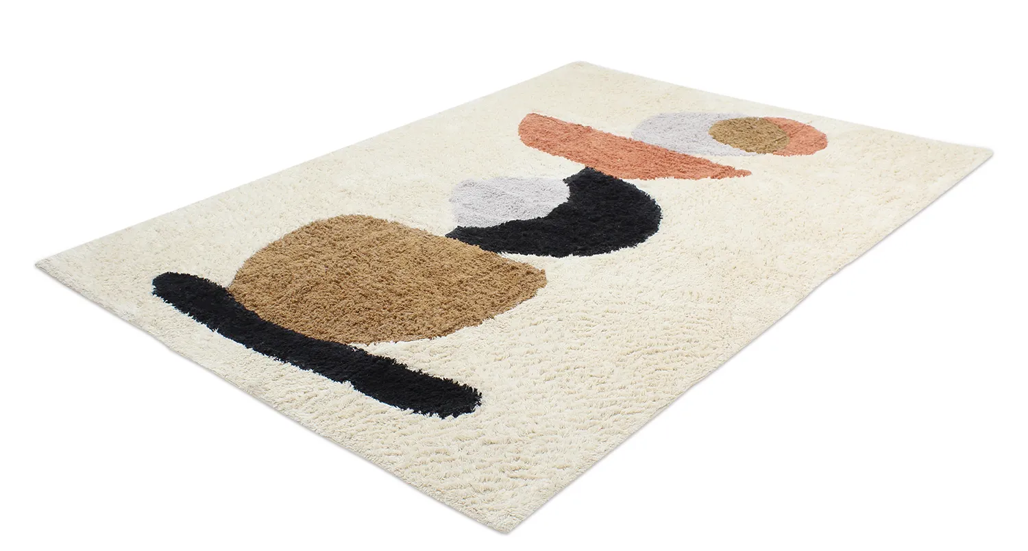 Koberec s dlhým vlasom - Mantona Natural Cotton Shaggy (multi)