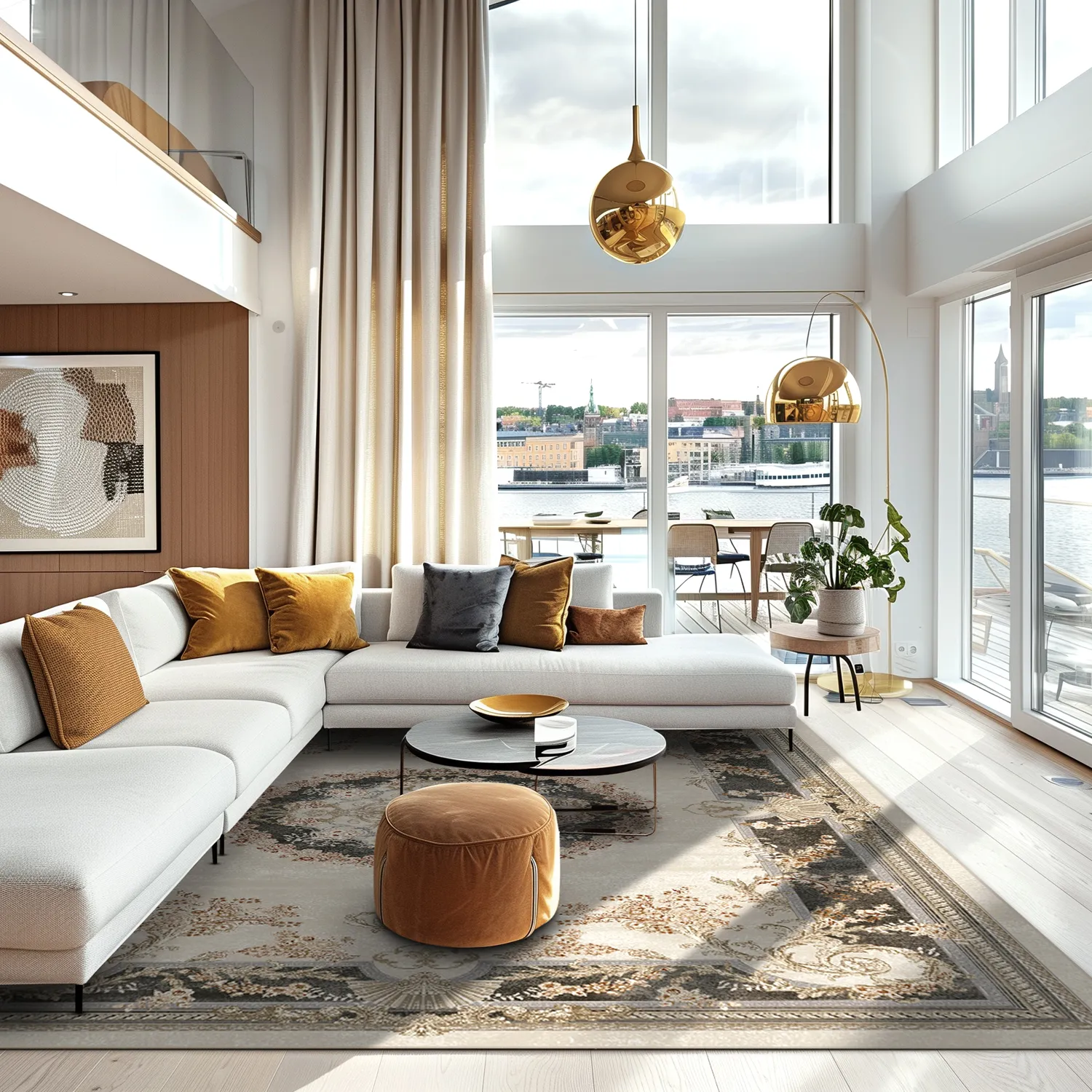 Koberec Wilton - Marand (šedá/bežová)