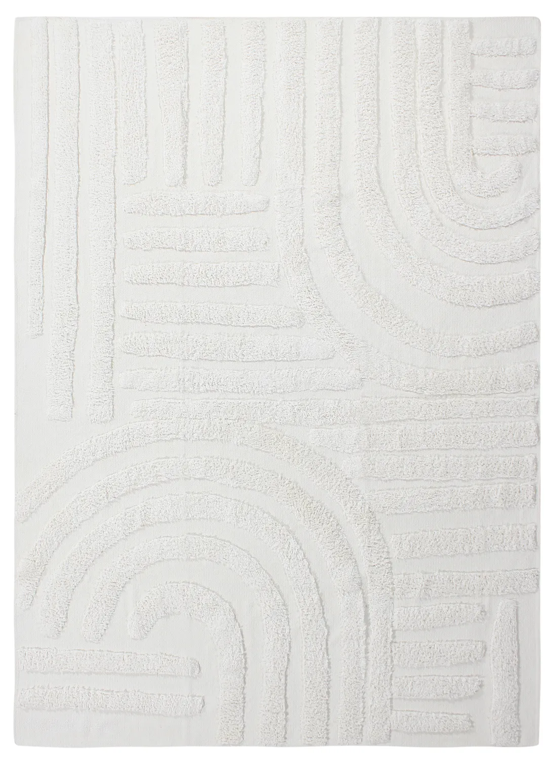 Koberce s dlhým vlasom - Margo Natural Cotton Shaggy (offwhite)