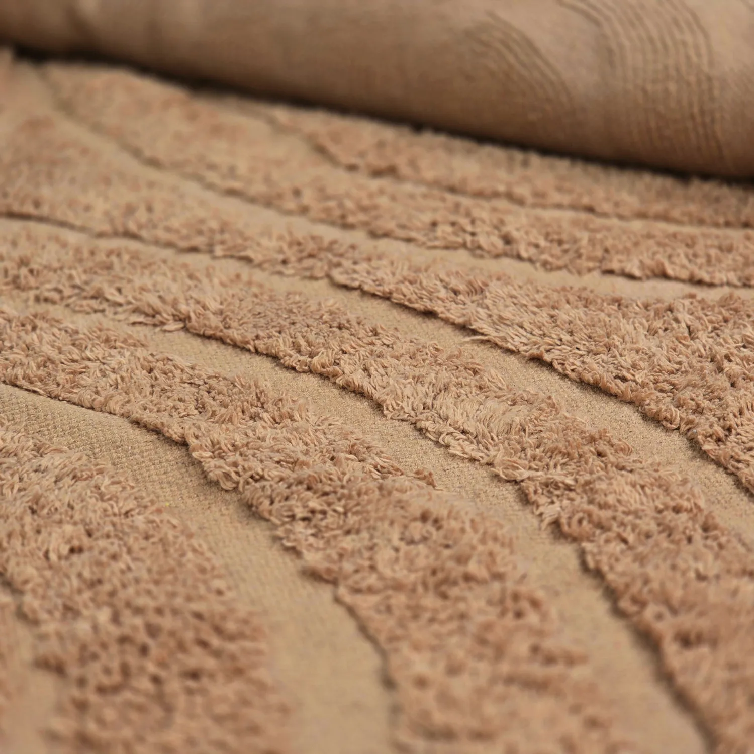 Koberce s dlhým vlasom - Navarra Natural Cotton Shaggy (beige)