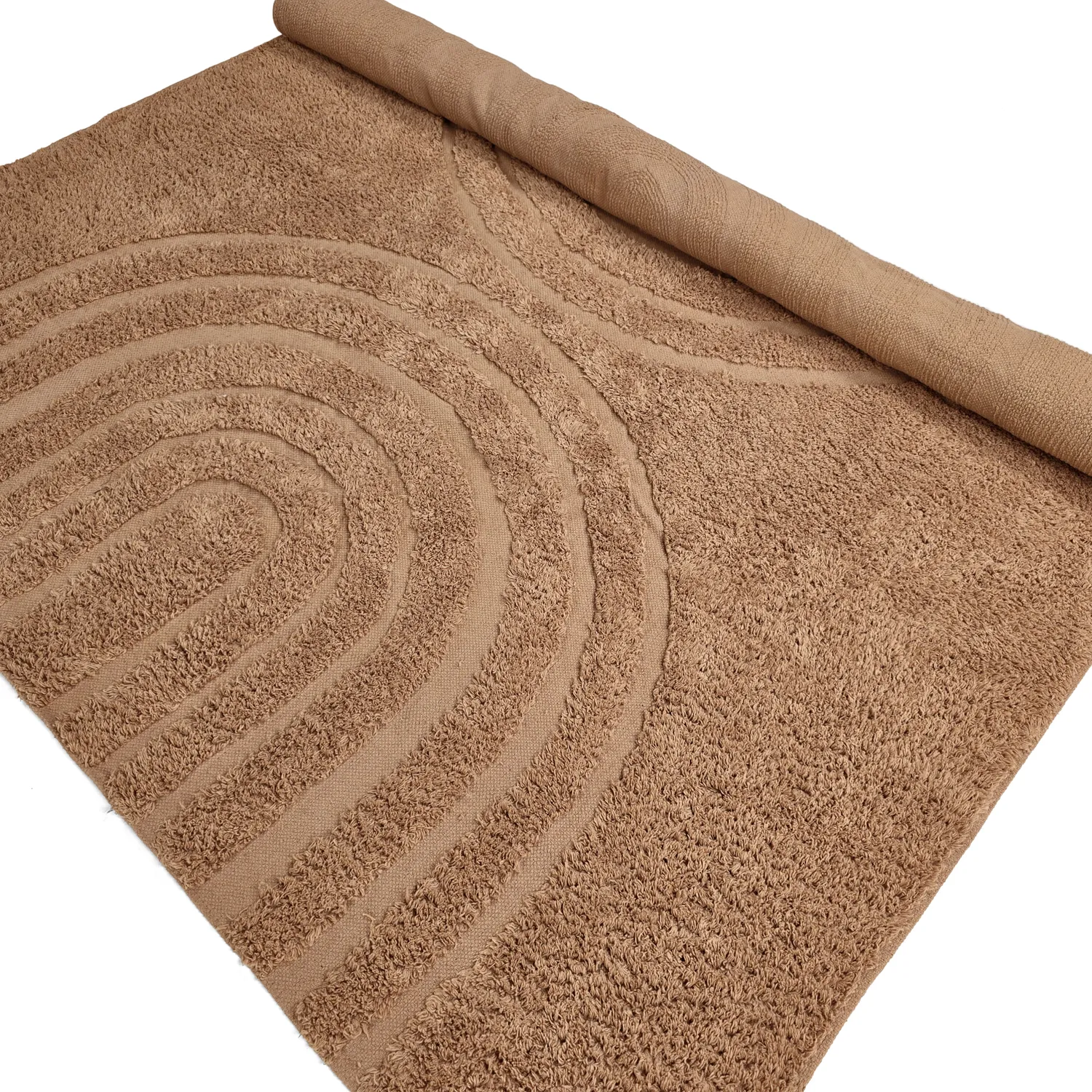 Koberce s dlhým vlasom - Navarra Natural Cotton Shaggy (beige)