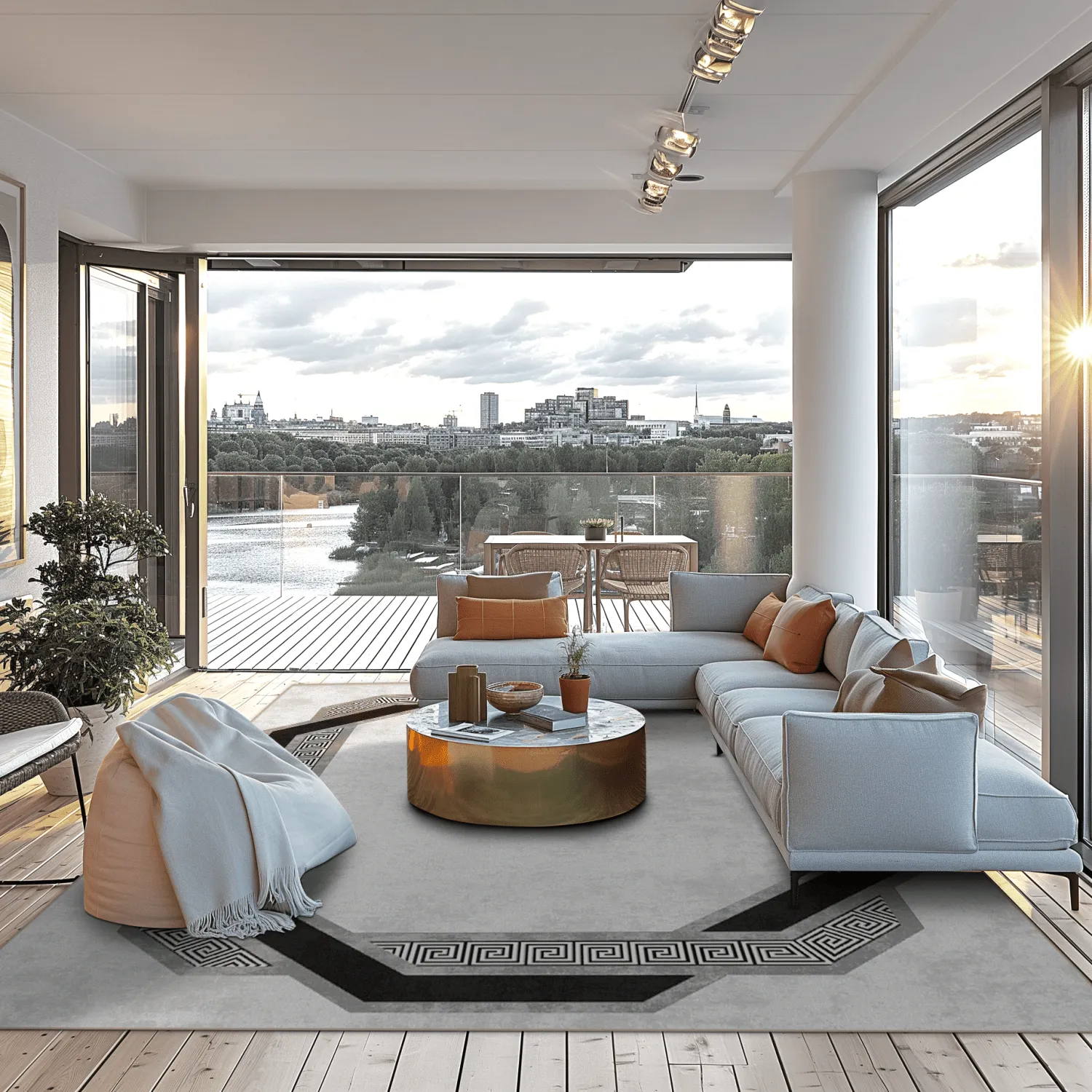 Koberec Wilton - Olympia (čierna/biela)