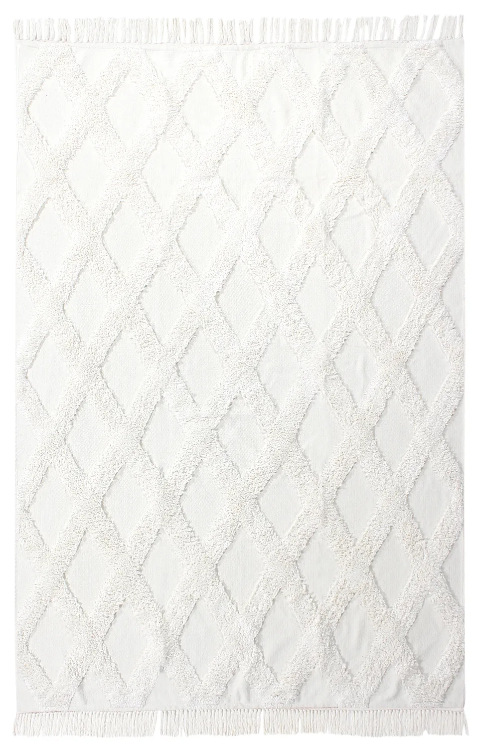 Hladké koberce - Pamplona Natural Cotton Shaggy (offwhite)