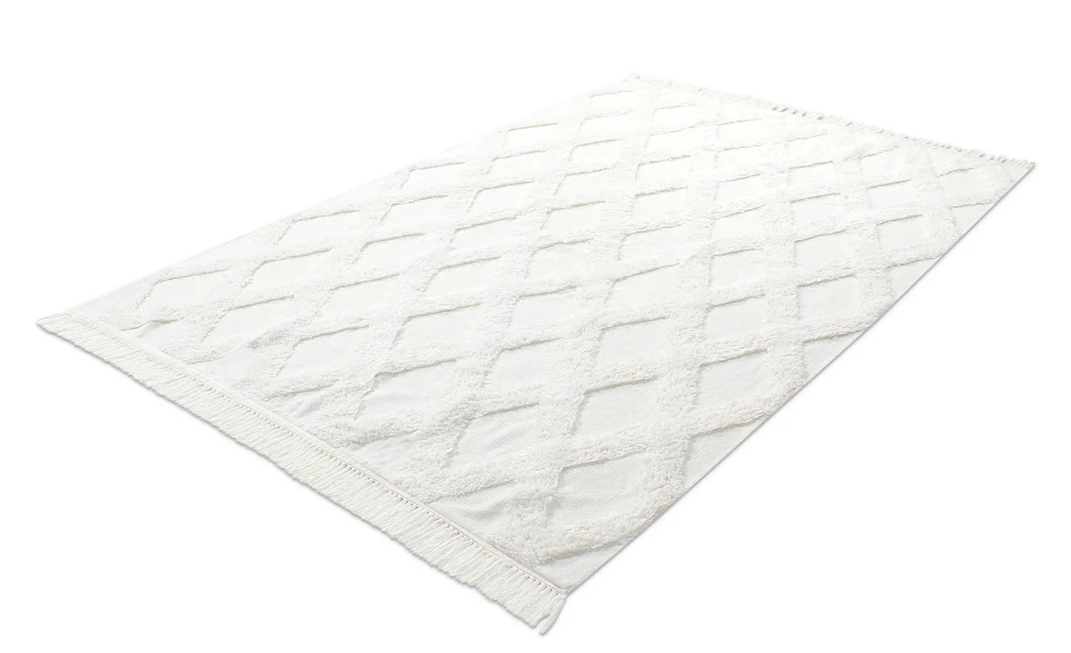 Hladké koberce - Pamplona Natural Cotton Shaggy (offwhite)