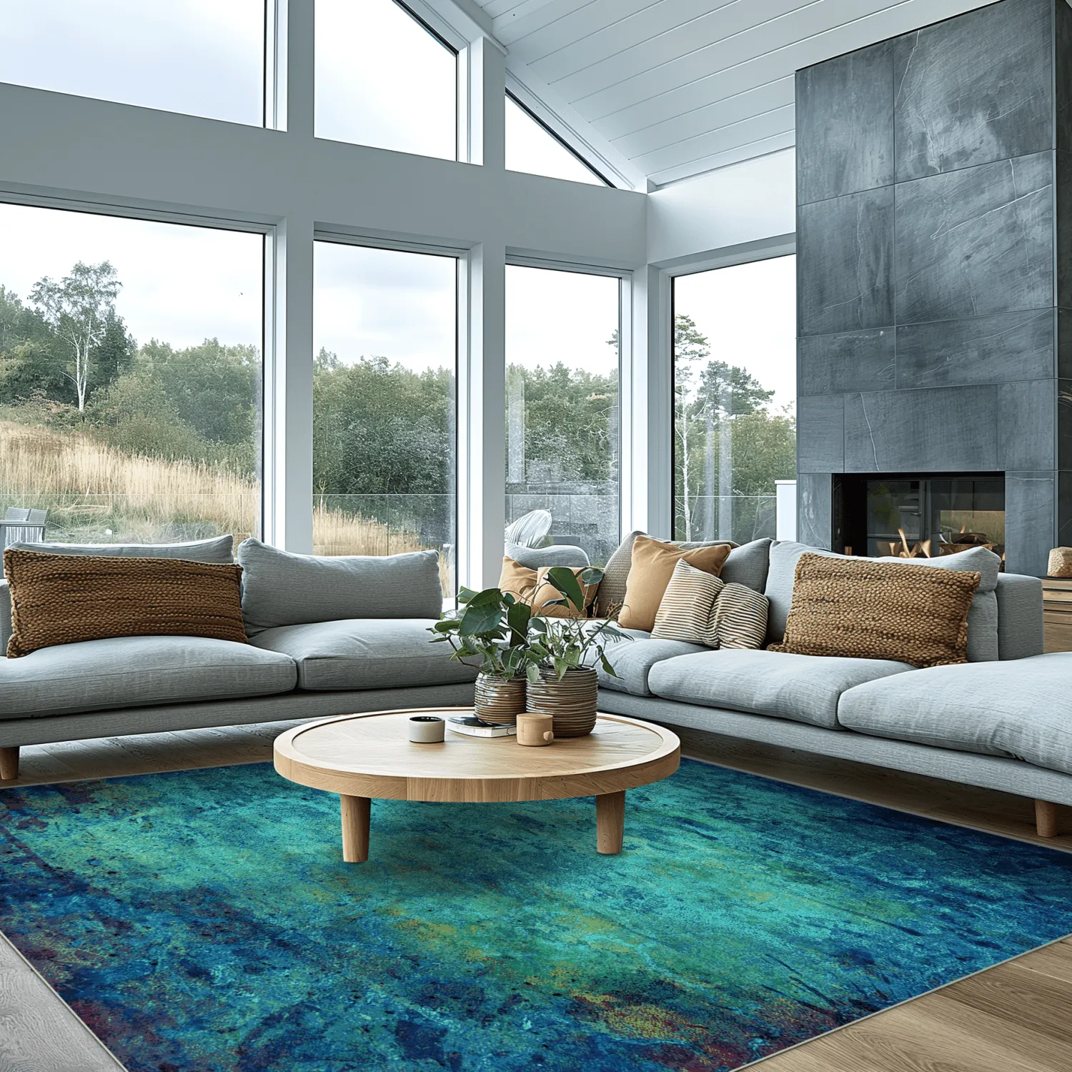 Koberec Wilton - Pardos (modrá)