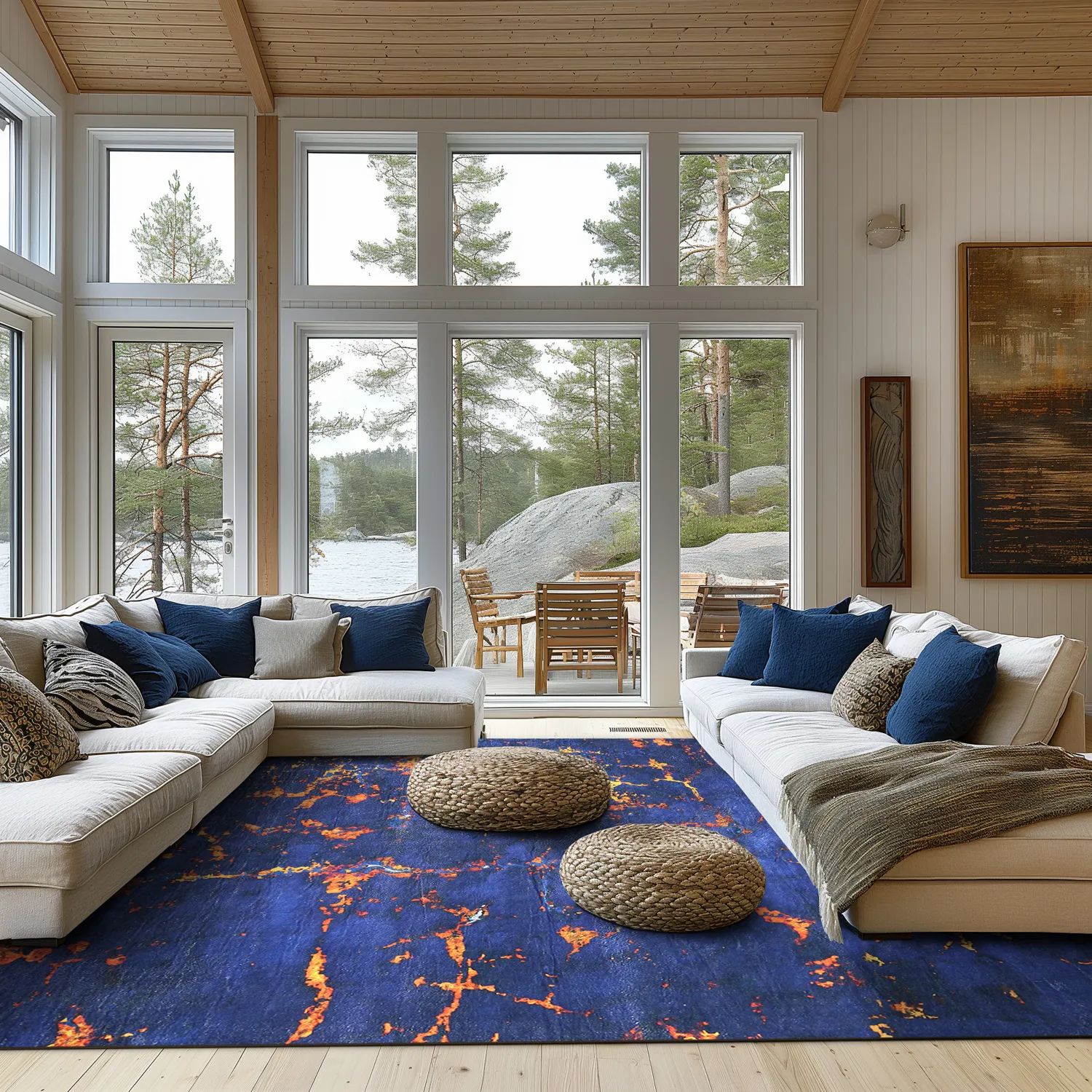 Koberec Wilton - Peralta (modrá)