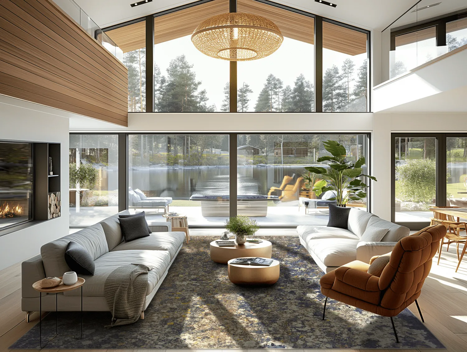 Koberec Wilton - Rey (modrý/multi)