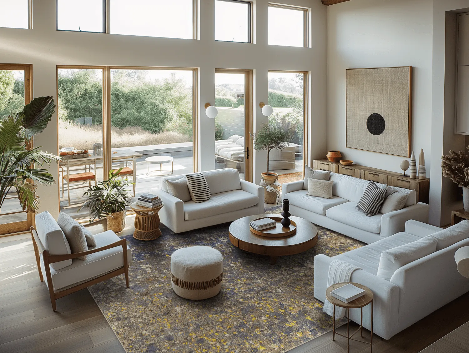 Koberec Wilton - Rey (modrý/multi)