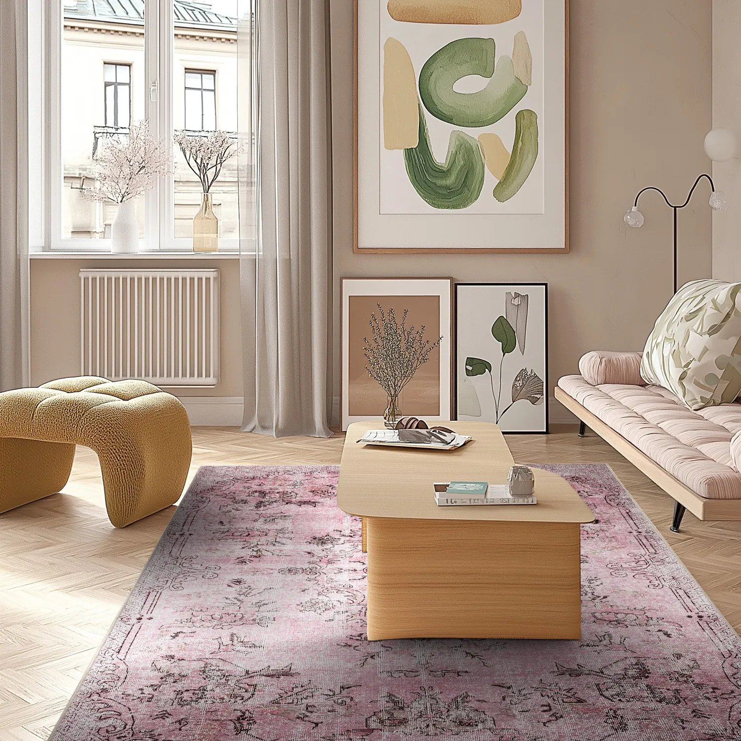 Koberec Wilton - Rosalie (ružový)