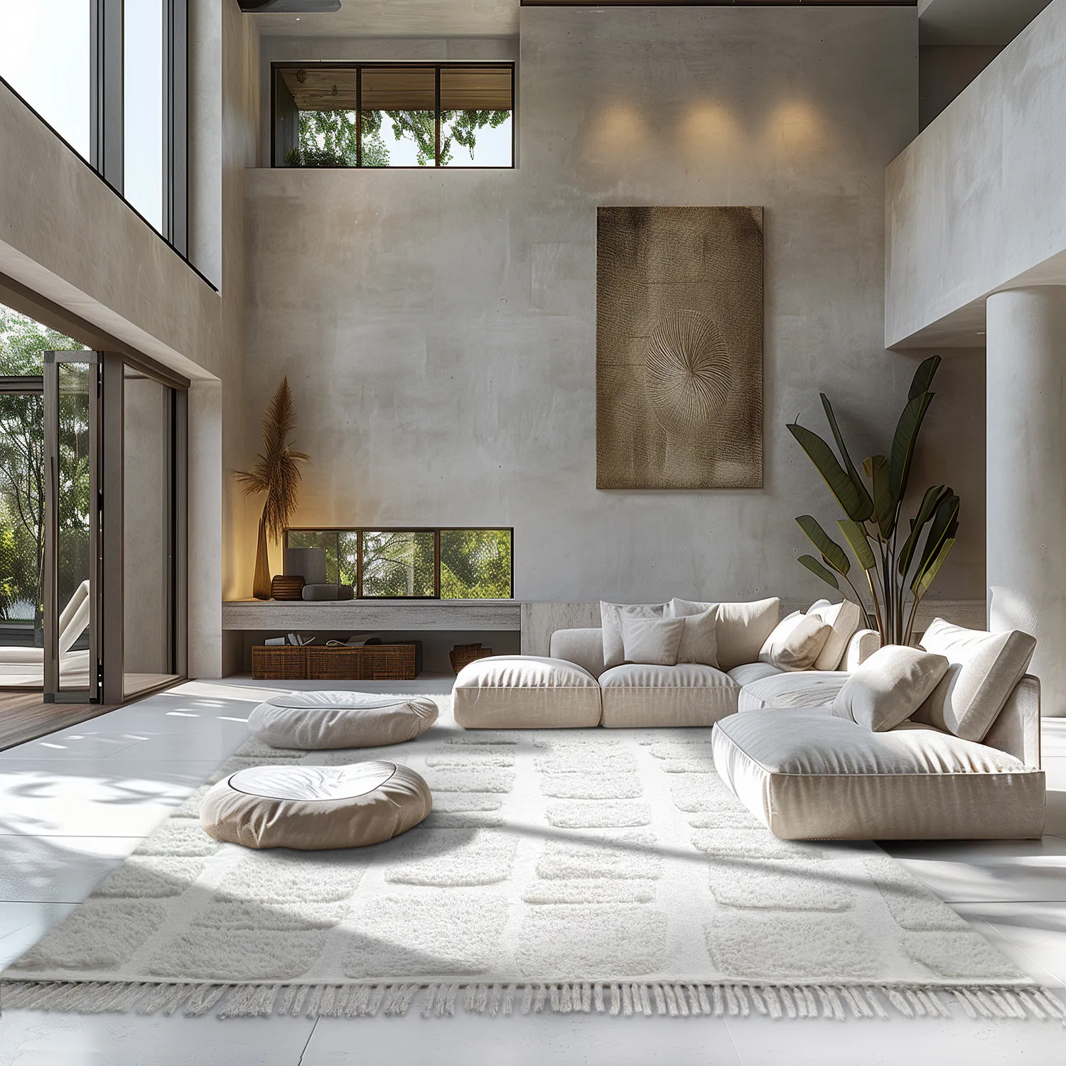 Koberce s dlhým vlasom - Salem Natural Cotton Shaggy (offwhite)