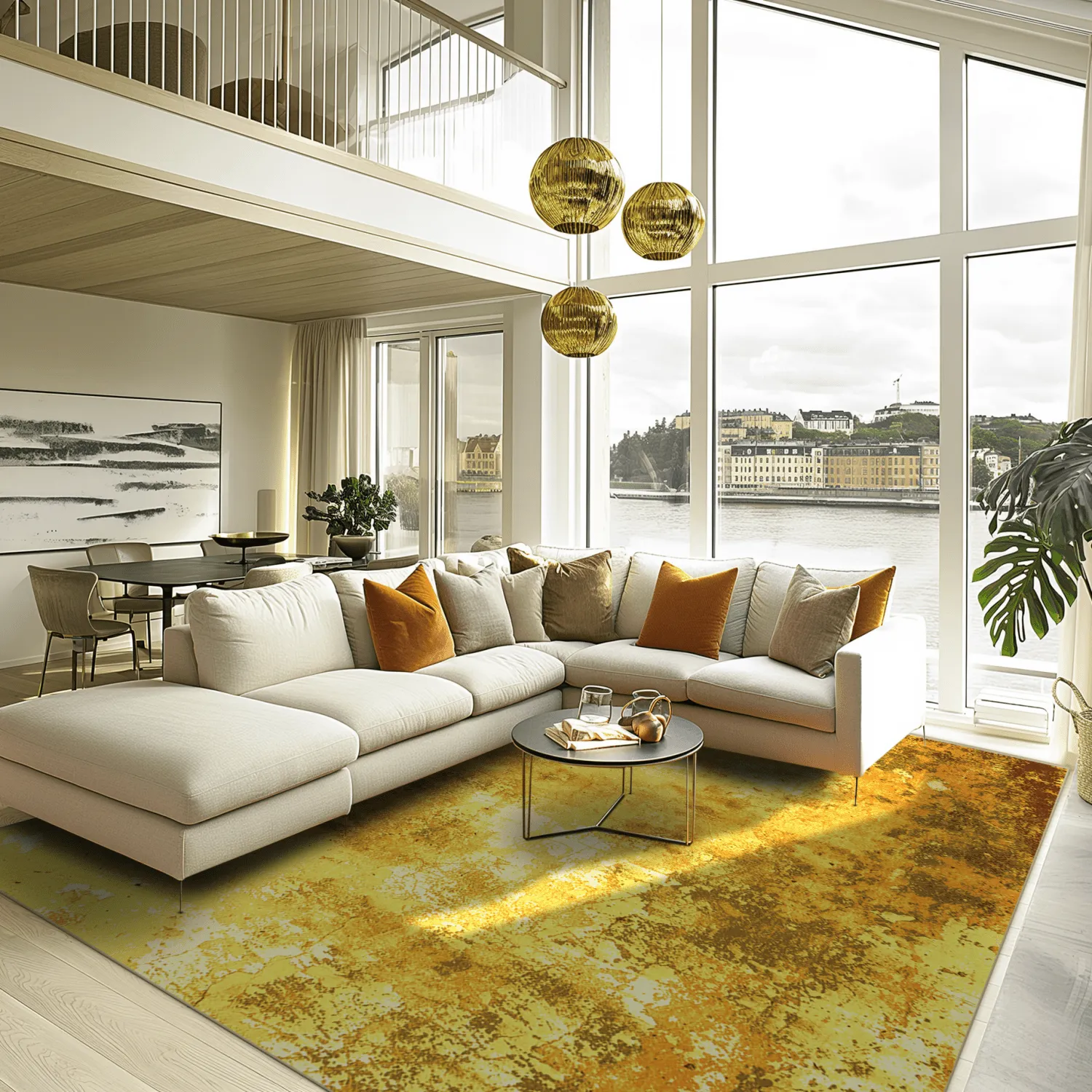 Koberec Wilton - Salitto (zlatý)