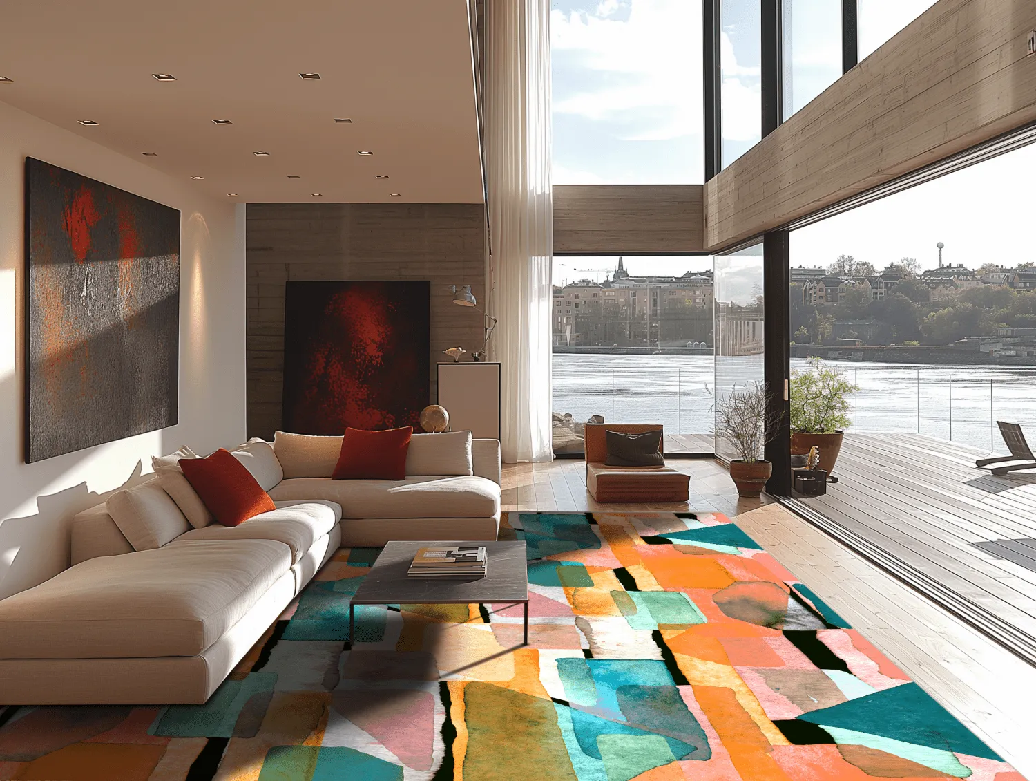 Koberec Wilton - Salome (oranžová/multi)