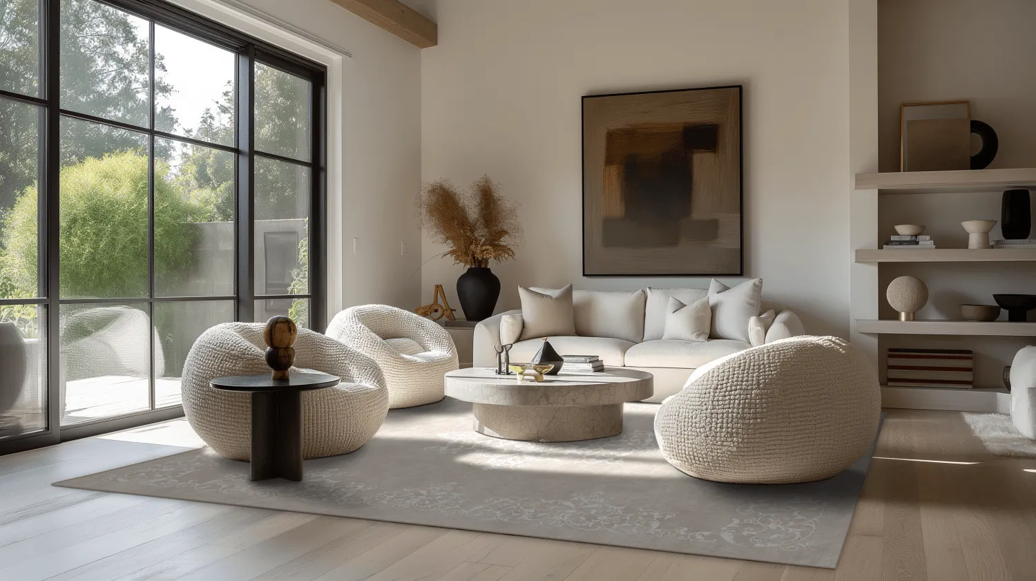 Koberec Wilton - Santi (béžová/biela)