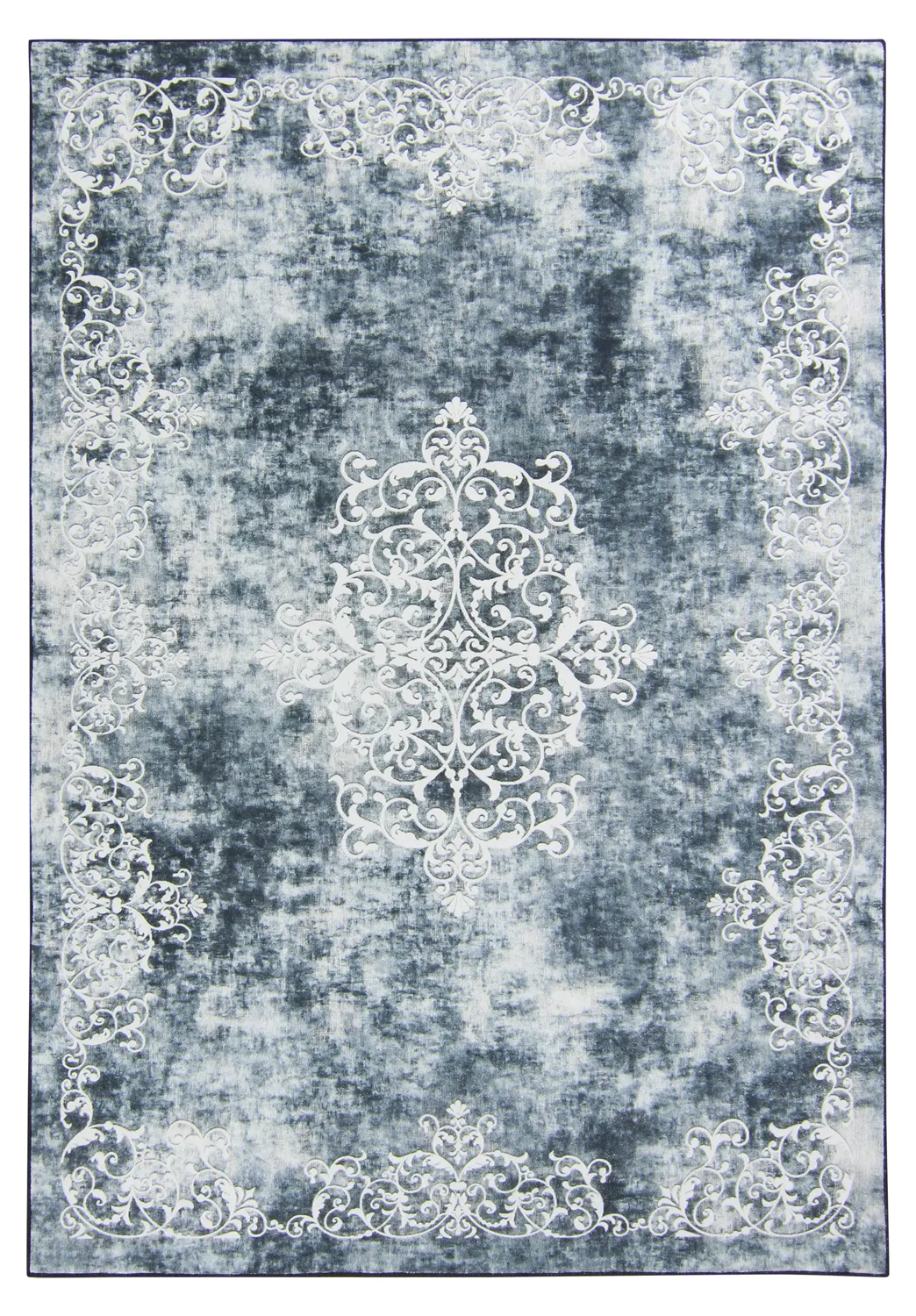 Wilton koberec - Santi (modrošedá/biela)